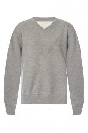 Sweatshirt with a decorative neck, zdjęcie 1 Sweatshirt with a decorative neck od MM6 Maison Margiela